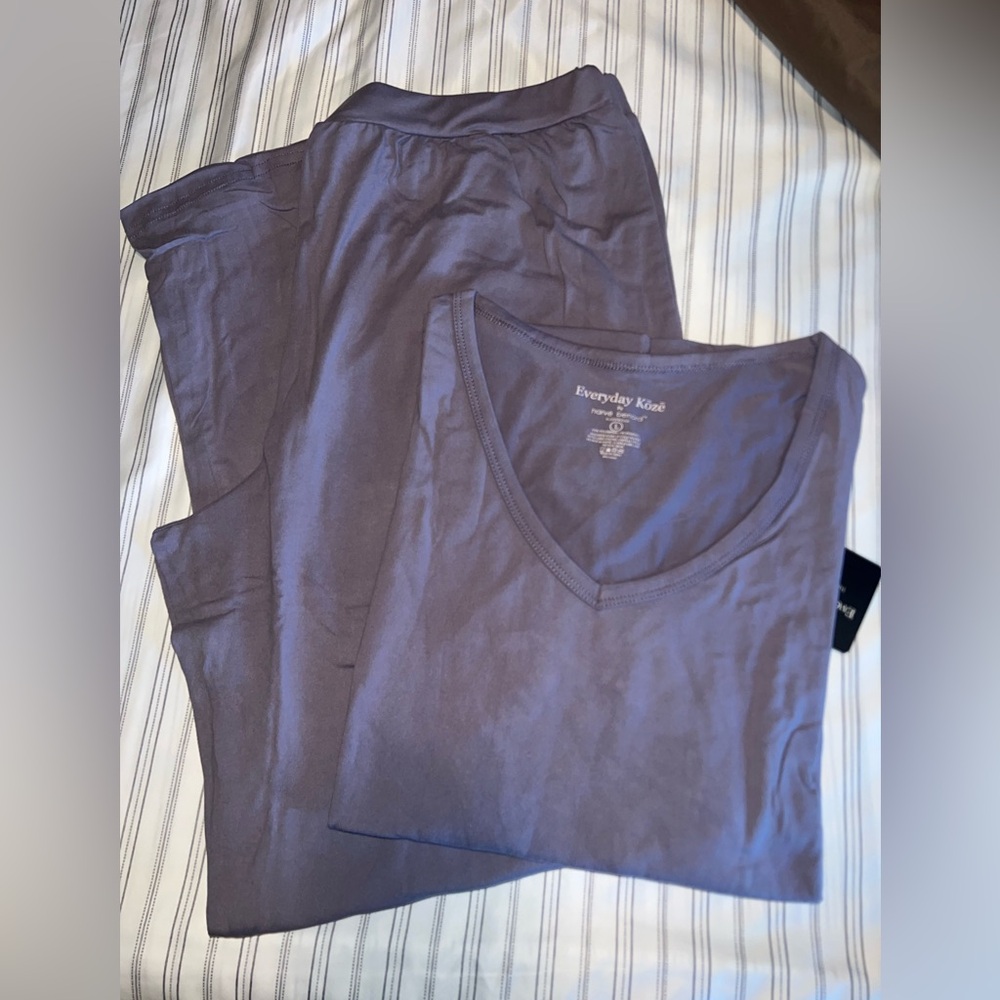 Harve Benard Lavender Pajama Set